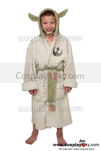 Yoda Jedi Ears Robe de Bain Pour Enfant