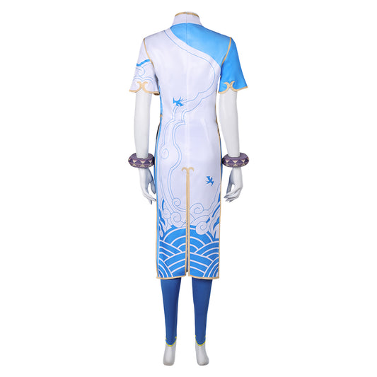 Street Fighter SF Chun-Li Tenue Cheongsam Cosplay Costume