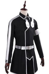SAO Alicization Kazuto Kirigaya Kirito Uniform Cosplay Costume