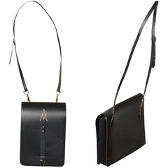 The Hunger Games: Coriolanus Snow Sac en Cuir Cosplay