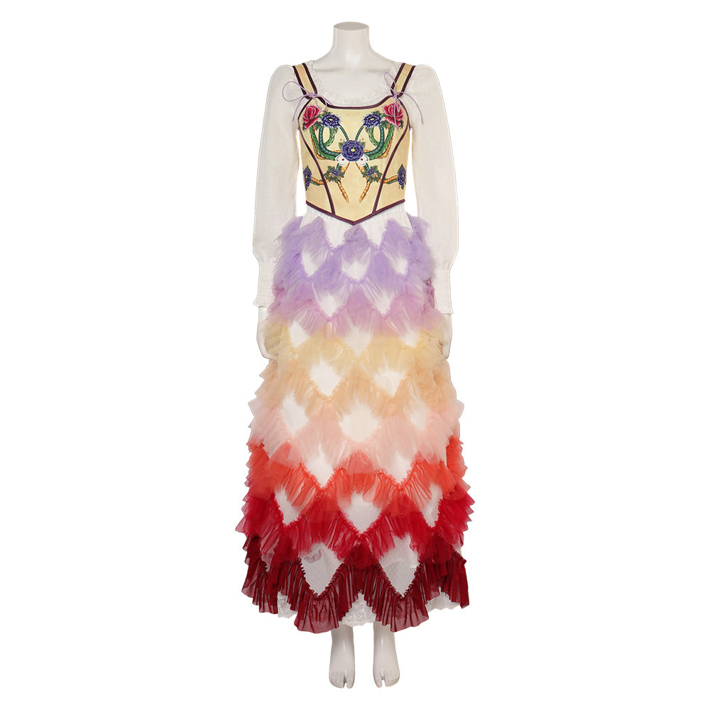 The Hunger Games: The Ballad of Songbirds&Snakes Lucy Gray Baird Cosplay Costume