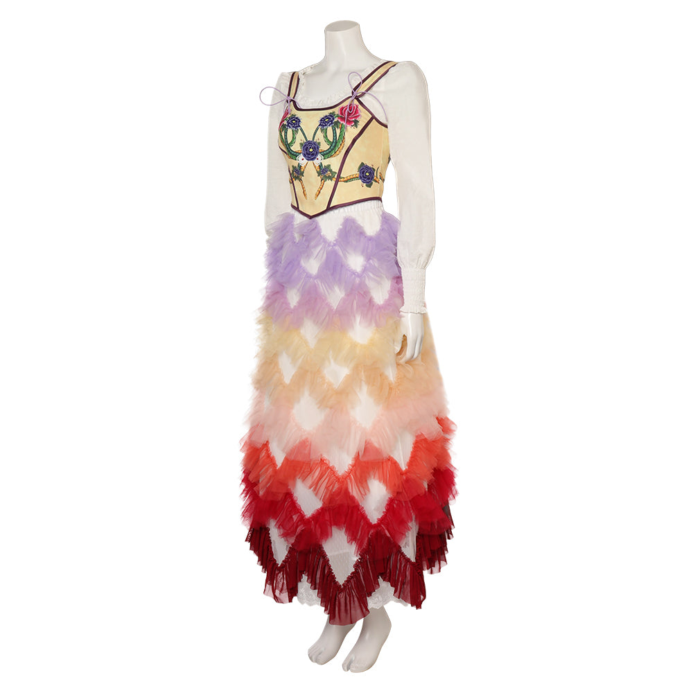 The Hunger Games: The Ballad of Songbirds&Snakes Lucy Gray Baird Cosplay Costume