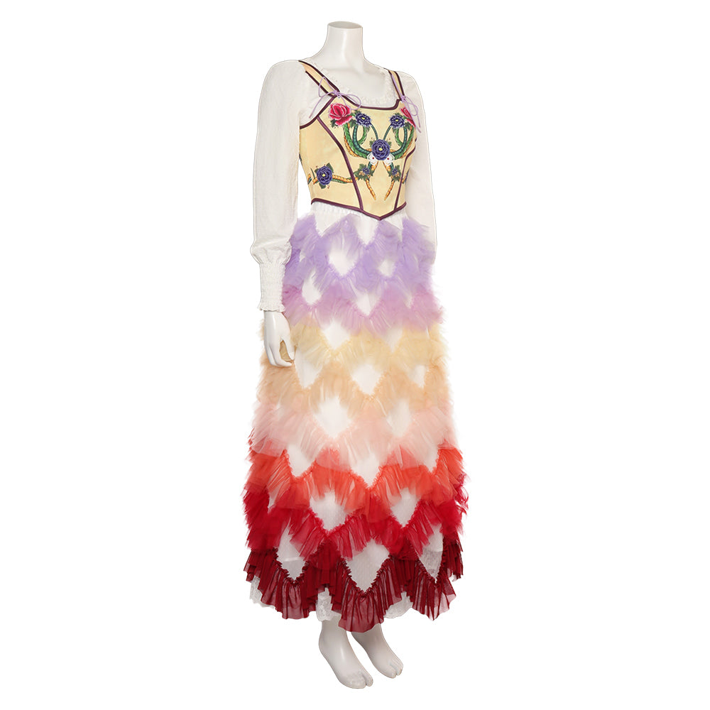 The Hunger Games: The Ballad of Songbirds&Snakes Lucy Gray Baird Cosplay Costume