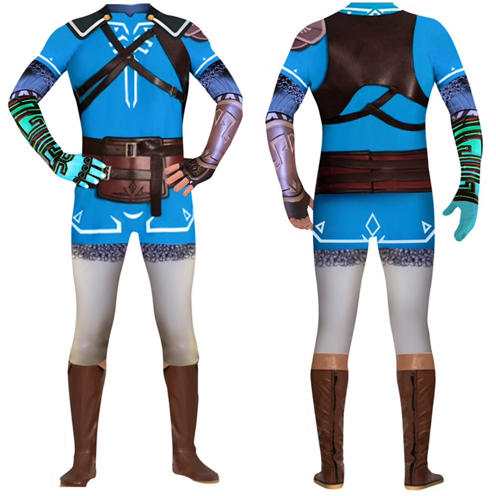 The Legend of Zelda: Tears of the Kingdom Link Combinaison Cosplay Costume