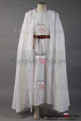 Le Seigneur des anneaux Gandalf Robe Blanche Cosplay Costume