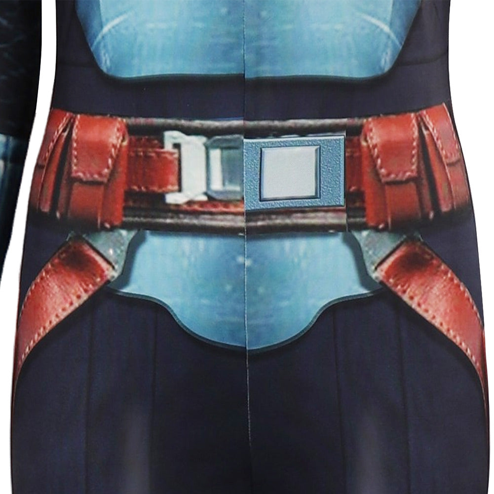 The Mandalorian 3 Bo-Katan Kryze Femme Combinaison Cosplay Costume
