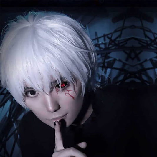 Tōkyō Gūru Kaneki Ken Perruque Cosplay Perruque