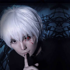 Tōkyō Gūru Kaneki Ken Perruque Cosplay Perruque