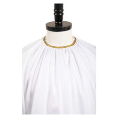 TV Adulte Good Omens Aziraphale Blanc Tenue Cosplay Costume