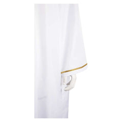 TV Adulte Good Omens Aziraphale Blanc Tenue Cosplay Costume