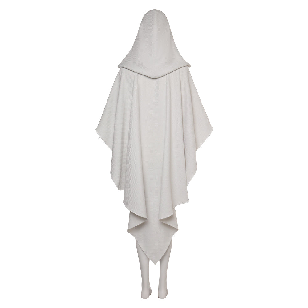 TV Ahsoka Tano Star Wars Cape Blanc Cosplay Costume