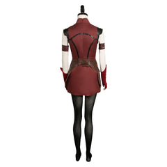 TV Ahsoka Tano Star Wars Rouge Tenue Cosplay Costume