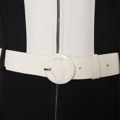 TV Doctor Who Ruby Sunday Robe Courte Noire Cosplay Costume