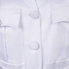 TV Good Omens Muriel Angel Tenue Blanc Cosplay Costume