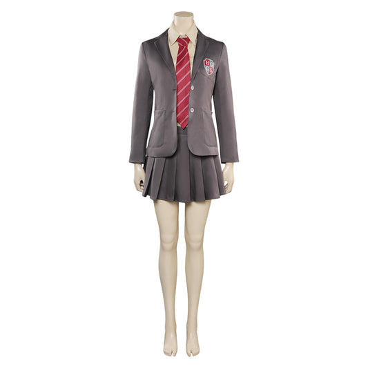 TV Heartstopper Elle Argent Uniforme Scolaire Cosplay Costume