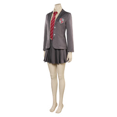 TV Heartstopper Elle Argent Uniforme Scolaire Cosplay Costume