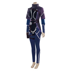 TV Le Prince Des Dragons Rayla Combinaison Tenue Cosplay Costume