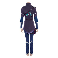 TV Le Prince Des Dragons Rayla Combinaison Tenue Cosplay Costume