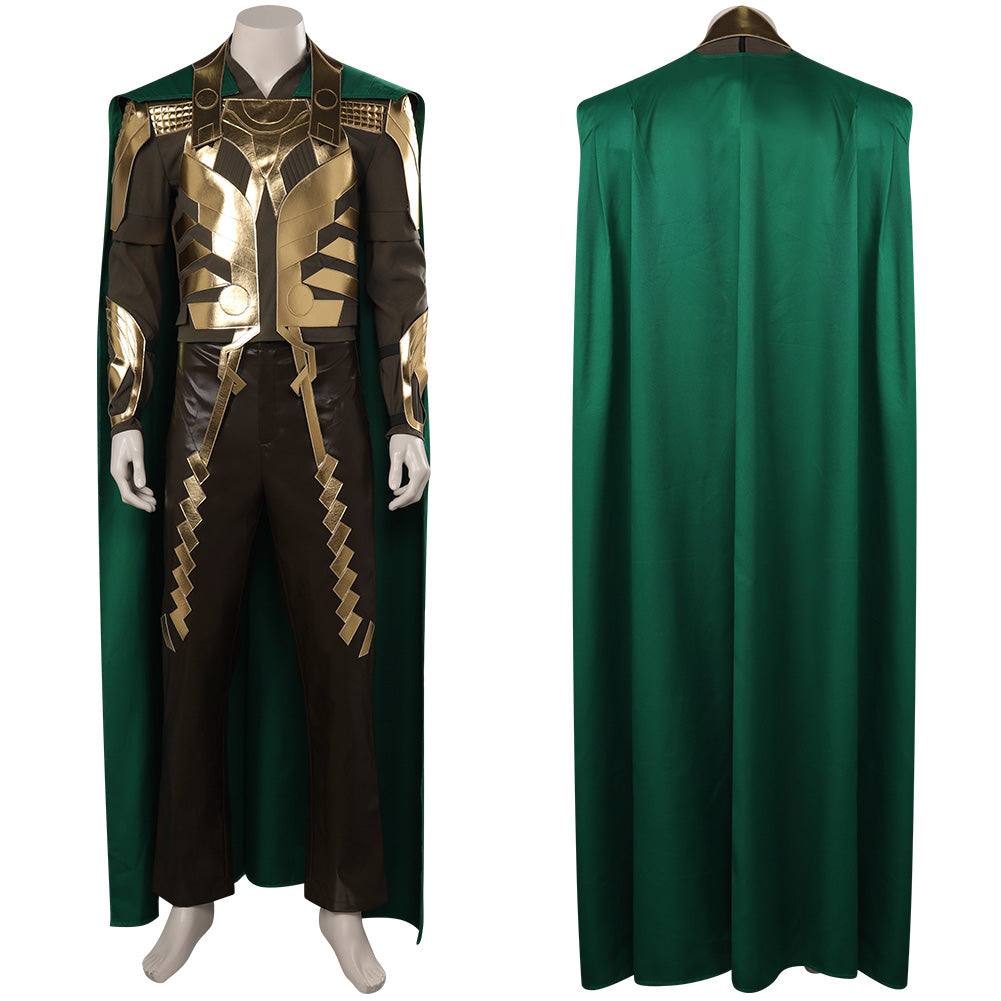 TV Loki 2 Loki Noir Tenue Cosplay Costume Halloween