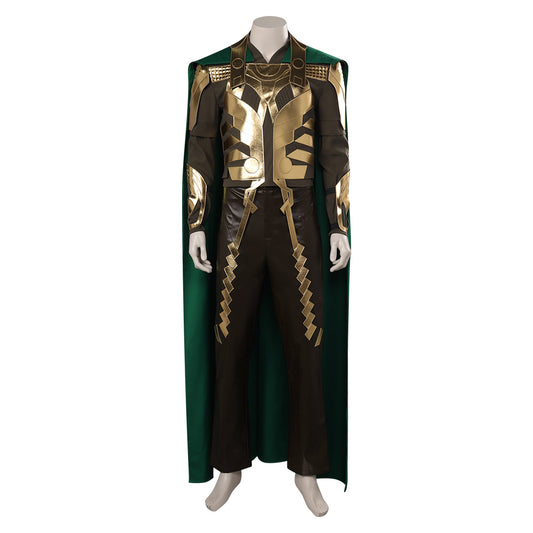 TV Loki 2 Loki Noir Tenue Cosplay Costume Halloween