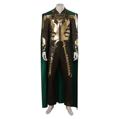 TV Loki 2 Loki Noir Tenue Cosplay Costume Halloween