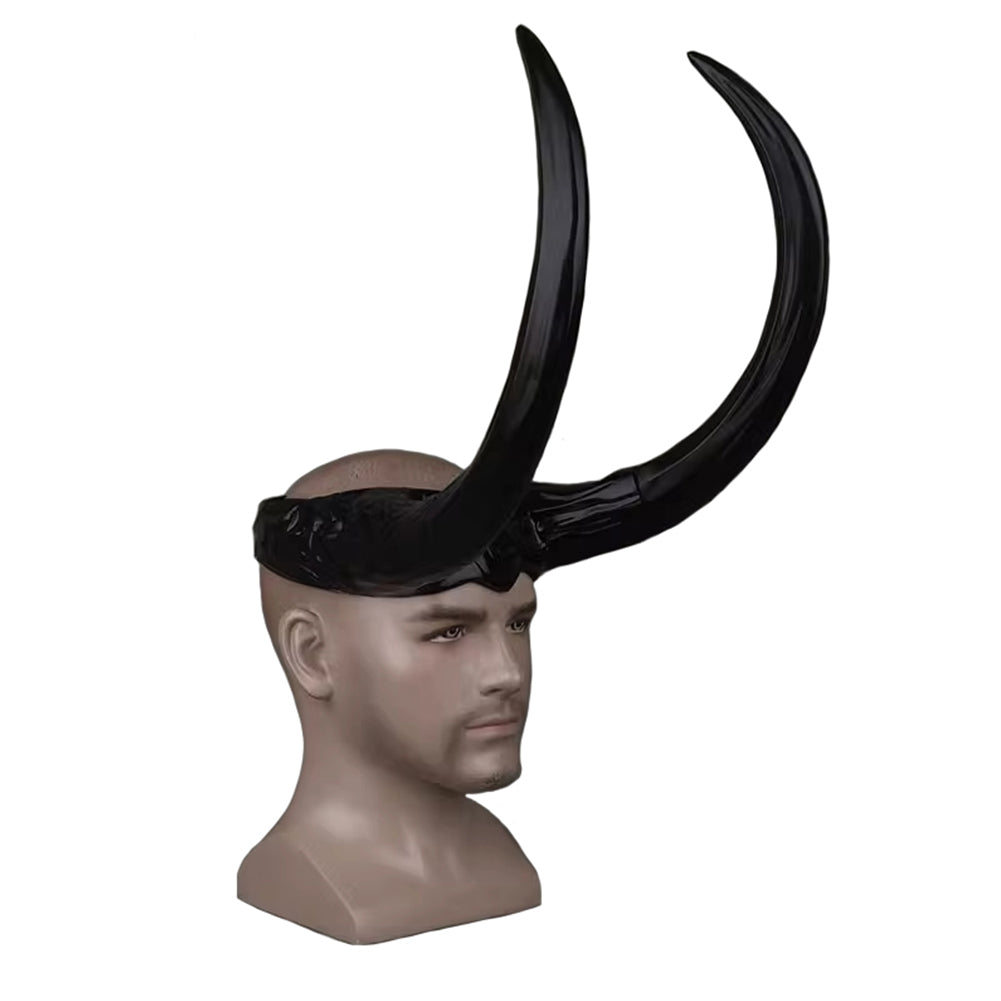 TV Loki Loki Casque Masque Noir Cosplay Accessoire