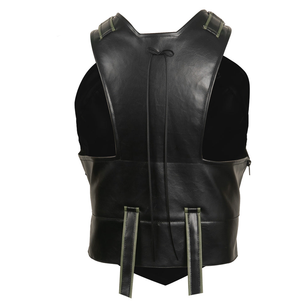 TV Loki Sylvie Gilet en Cuir Noir Cosplay Costume