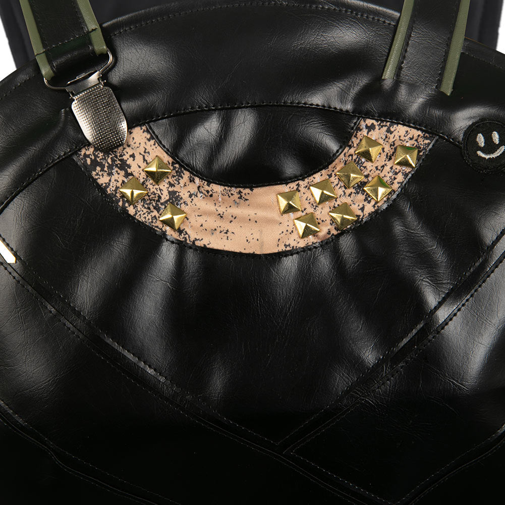 TV Loki Sylvie Gilet en Cuir Noir Cosplay Costume