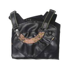 TV Loki Sylvie Gilet en Cuir Noir Cosplay Costume