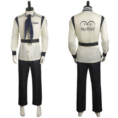 TV One Piece Navy Marine Tenue Cosplay Costume