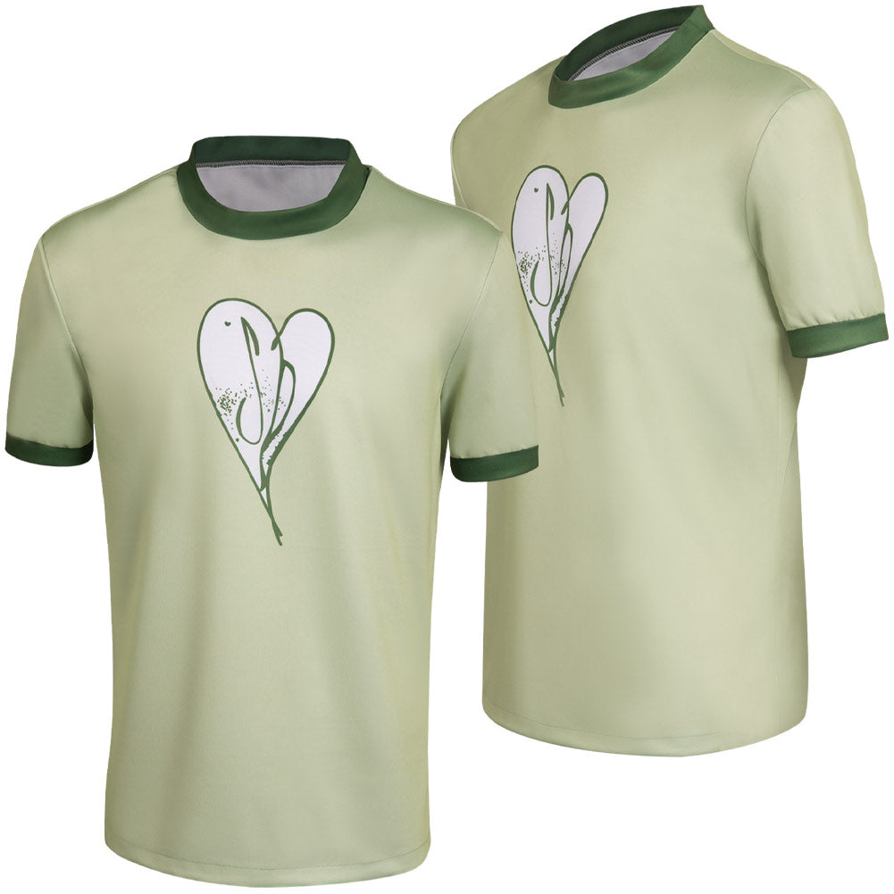 TV Scott Pilgrim Takes Off 2023 Scott Pilgrim Vert Chemise Cosplay Costume