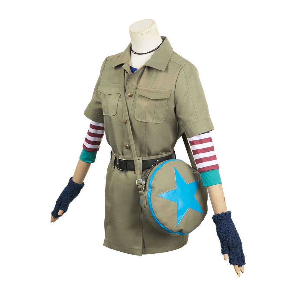 TV Scott Pilgrim Takes Off(2023) Ramona Flowers Tenue Cosplay Costume