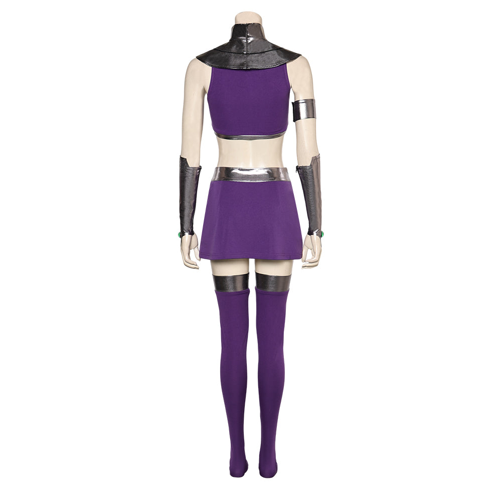 TV Teen Titans Koriand'r Cosplay Costume