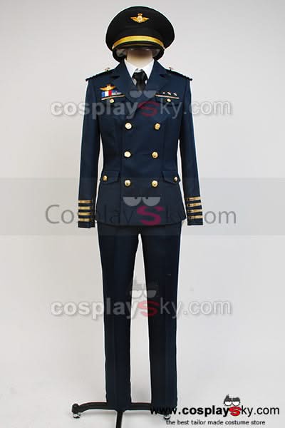 Uta no Prince-sama Shining Airlines Commander Uniforme Cosplay Costume