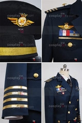 Uta no Prince-sama Shining Airlines Commander Uniforme Cosplay Costume
