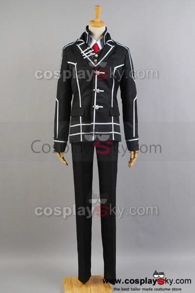 Vampire Knight Zero Uniforme Noir Cosplay Costume