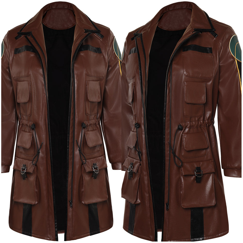 Vidéo du Jeu Starfield Noel Veste en Cuir Cosplay Costume