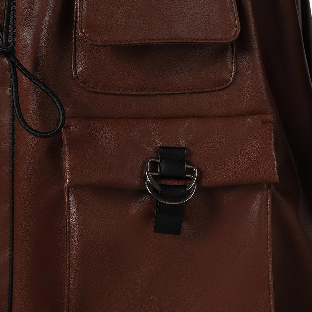 Vidéo du Jeu Starfield Noel Veste en Cuir Cosplay Costume