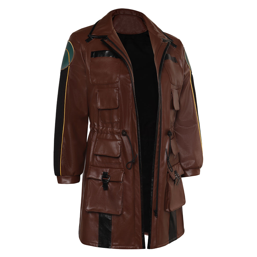 Vidéo du Jeu Starfield Noel Veste en Cuir Cosplay Costume