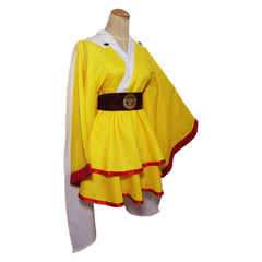 Wanpanman Saitama Femme Lolita Robe Cosplay Costume