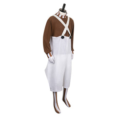 Wonka(2023) Chocolate Factory d'Usine Oompa Loompa Cosplay Costume 