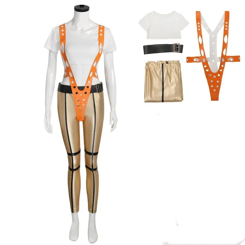 Le Cinquième Élément Leeloo Cosplay Costume