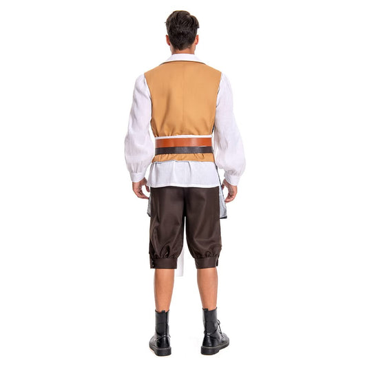 Pirates des Caraibes 4 Jack Sparrow Cosplay Costume （Gilets uniquement）