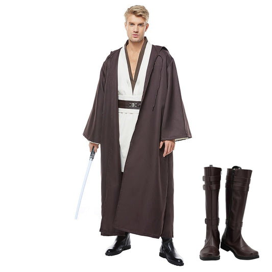 Obi-Wan Kenobi Jedi Tenue Adulte Cosplay Costume