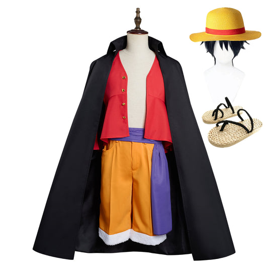 One pièce One Piece Wano Country Luffy Cosplay Costume