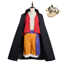 One pièce One Piece Wano Country Luffy Cosplay Costume