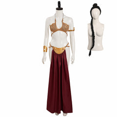 Esclave Leia Bikini Métal Cosplay Costume