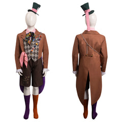 Enfant Alice in Wonderland Mad Hatter Tarrant Hightopp Cosplay Costume