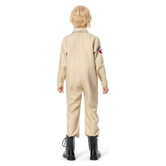 Enfant Ghostbusters Combinaison SOS Fantôme Halloween Cosplay Costume
