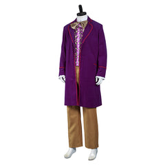 Film 1971 Willy Wonka and the Chocolate Factory Wonka Tenue Cosplay Costume